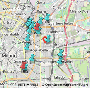 Mappa , 20133 Milano MI, Italia (1.77556)