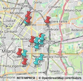Mappa , 20133 Milano MI, Italia (1.74429)