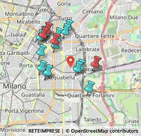Mappa , 20133 Milano MI, Italia (1.6455)