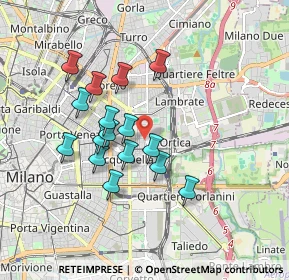 Mappa , 20133 Milano MI, Italia (1.51938)