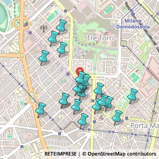 Mappa Viale Ezio, 20149 Milano MI, Italia (0.474)