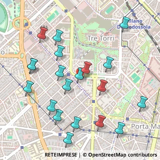 Mappa Viale Ezio, 20149 Milano MI, Italia (0.5795)