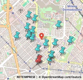 Mappa Viale Ezio, 20149 Milano MI, Italia (0.456)