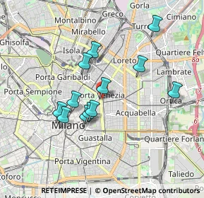 Mappa Viale Piave angolo, 20129 Milano MI, Italia (1.55)