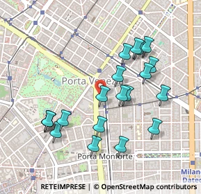 Mappa Viale Piave angolo, 20129 Milano MI, Italia (0.47)