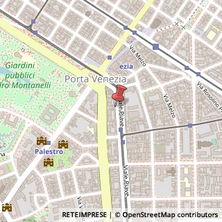 Mappa Viale Piave, 37, 20129 Milano, Milano (Lombardia)