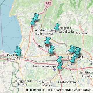 Mappa Via Borgolecco, 37012 Verona VR, Italia (8.259)