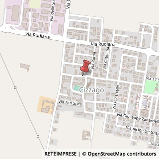Mappa Piazza Italia, 4/C, 25030 Comezzano-Cizzago, Brescia (Lombardia)