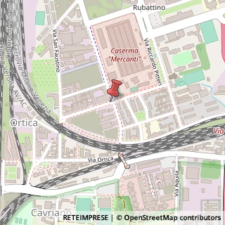 Mappa Via Domenico Trentacoste, 9, 20134 Milano, Milano (Lombardia)