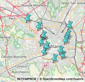 Mappa Via Luca della Robbia, 20100 Milano MI, Italia (3.34308)