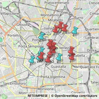 Mappa Via Marco de Marchi, 20121 Milano MI, Italia (1.34)