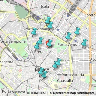 Mappa Via Marco de Marchi, 20121 Milano MI, Italia (0.93923)