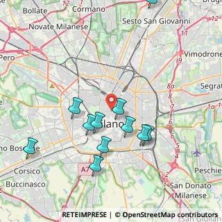 Mappa Via Marco de Marchi, 20121 Milano MI, Italia (3.95091)