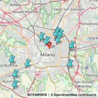 Mappa Via Marco de Marchi, 20121 Milano MI, Italia (4.825)