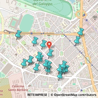 Mappa Milano, 20148 Milano MI, Italia (0.534)