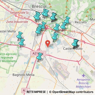 Mappa Via Gaetano Facchi, 25010 Borgosatollo BS, Italia (4.2175)