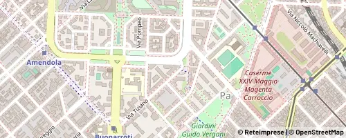 Mappa Milano