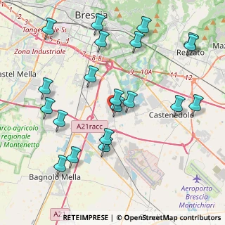 Mappa Via Santissima, 25010 Borgosatollo BS, Italia (4.5925)