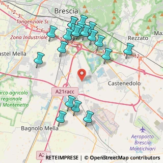 Mappa Via Santissima, 25010 Borgosatollo BS, Italia (4.448)