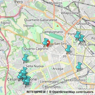 Mappa Via Passo di Brizio, 20148 Milano MI, Italia (3.14692)