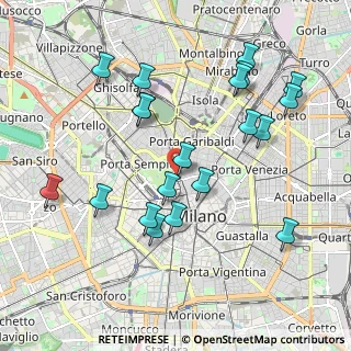 Mappa Piazza Marengo, 20121 Milano MI, Italia (2.069)