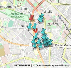 Mappa Via Spagnoletto, 20149 Milano MI, Italia (0.6845)