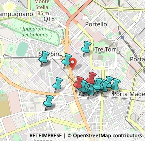 Mappa Via Spagnoletto, 20149 Milano MI, Italia (0.851)