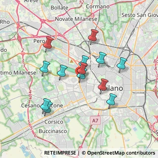 Mappa Via Spagnoletto, 20149 Milano MI, Italia (3.19077)