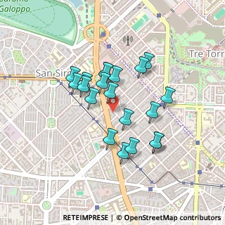 Mappa Via Spagnoletto, 20149 Milano MI, Italia (0.3625)