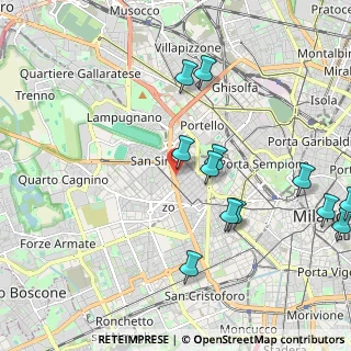 Mappa Via Spagnoletto, 20149 Milano MI, Italia (2.31417)