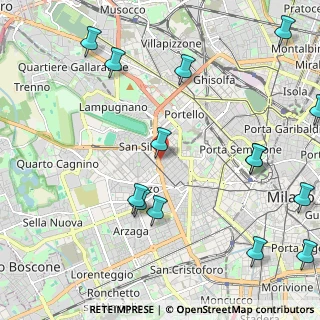 Mappa Via Spagnoletto, 20149 Milano MI, Italia (2.81643)