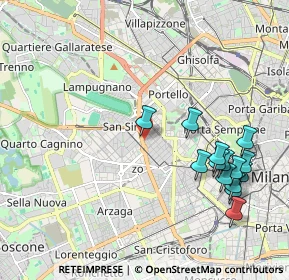 Mappa Via Spagnoletto, 20149 Milano MI, Italia (2.27)