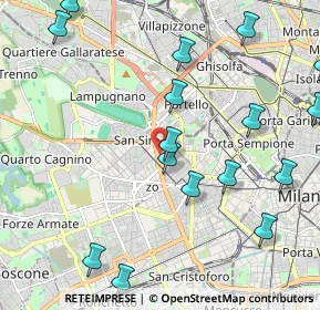 Mappa Via Spagnoletto, 20149 Milano MI, Italia (2.59125)