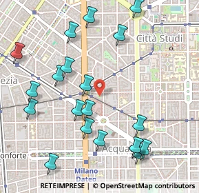 Mappa Via Filippo Juvara, 20129 Milano MI, Italia (0.59)