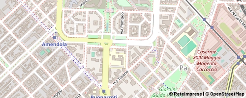 Mappa Milano