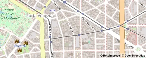 Mappa Milano