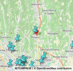 Mappa Stradella Franche, 37142 Verona VR, Italia (3.24133)