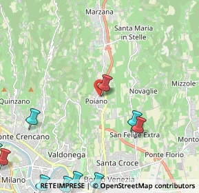 Mappa Stradella Franche, 37142 Verona VR, Italia (3.47273)