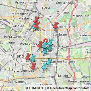 Mappa Largo Río De Janeiro Angolo, 20133 Milano MI, Italia (1.605)