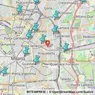 Mappa Largo Río De Janeiro Angolo, 20133 Milano MI, Italia (2.63417)