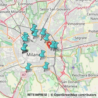 Mappa Largo Río De Janeiro Angolo, 20133 Milano MI, Italia (3.47438)