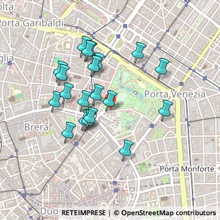 Mappa Porta Nuova, 20121 Milano MI, Italia (0.431)