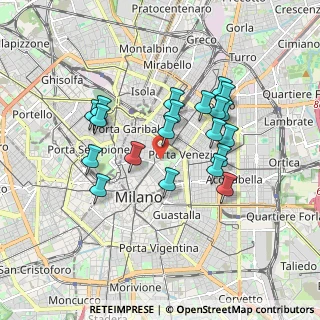 Mappa Porta Nuova, 20121 Milano MI, Italia (1.564)