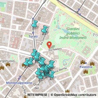 Mappa Porta Nuova, 20121 Milano MI, Italia (0.274)
