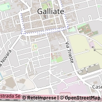 Map Galliate