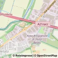 Mapa Capriano del Colle