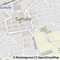 Mapa Galliate