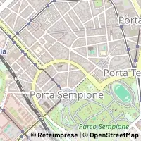 Mapa Milano