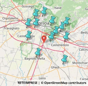 Mappa Via Roma, 25010 Colombo BS, Italia (6.98615)