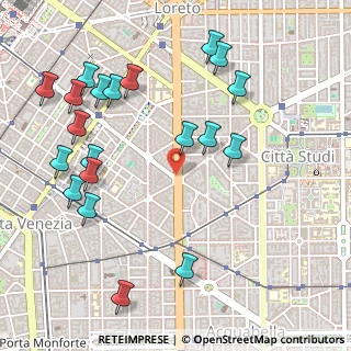 Mappa Viale Abruzzi, 20133 Milano MI, Italia (0.6095)